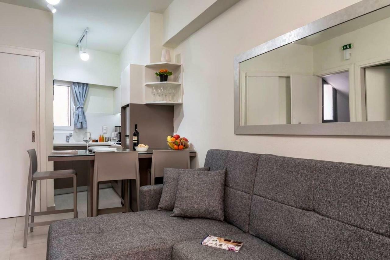 Elydaki Old Town Apartments Rethymno  Bagian luar foto