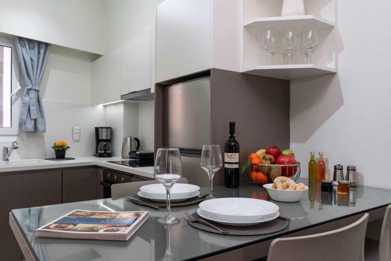 Elydaki Old Town Apartments Rethymno  Bagian luar foto